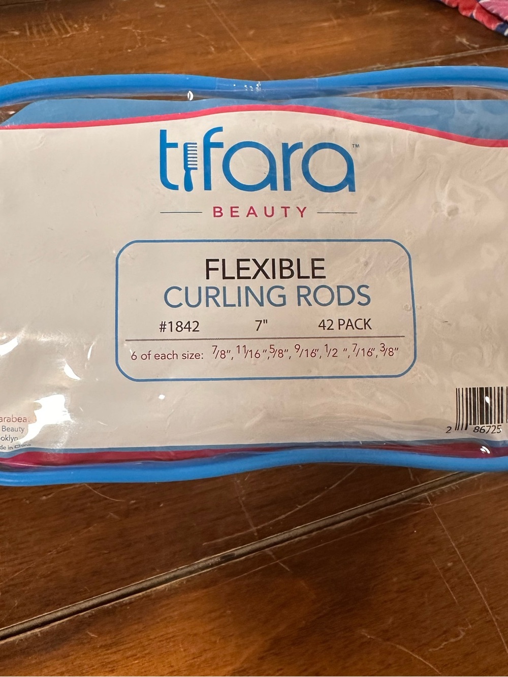 Tifara Beauty Hair Rollers 7" Flexible Curling Rods (42-pack)